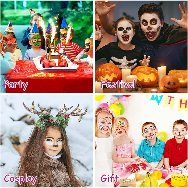 Comparatif feutres body painting