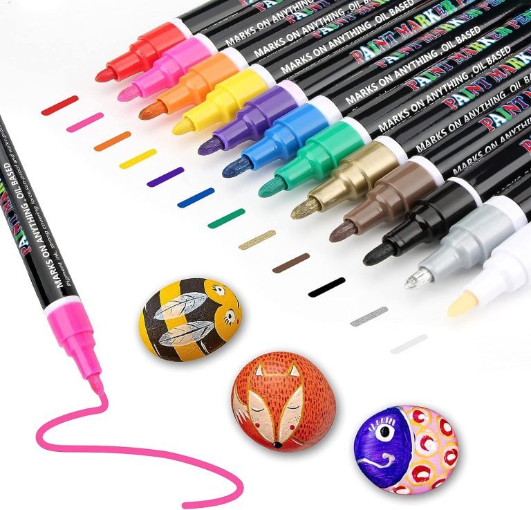 Comparatif feutres pour pierres