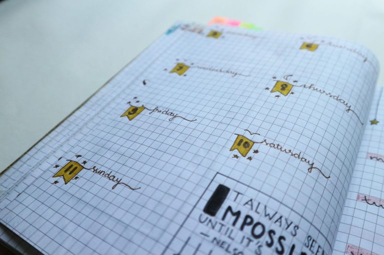 Bullet journal : idées de pages, matériel et guide pour débuter